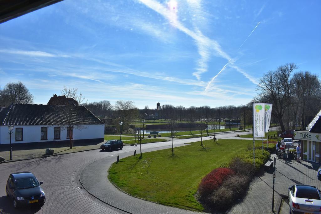 Reiderland Appartementen Centrum Bad Nieuweschans 50 Meter Supermarkt Zewnętrze zdjęcie